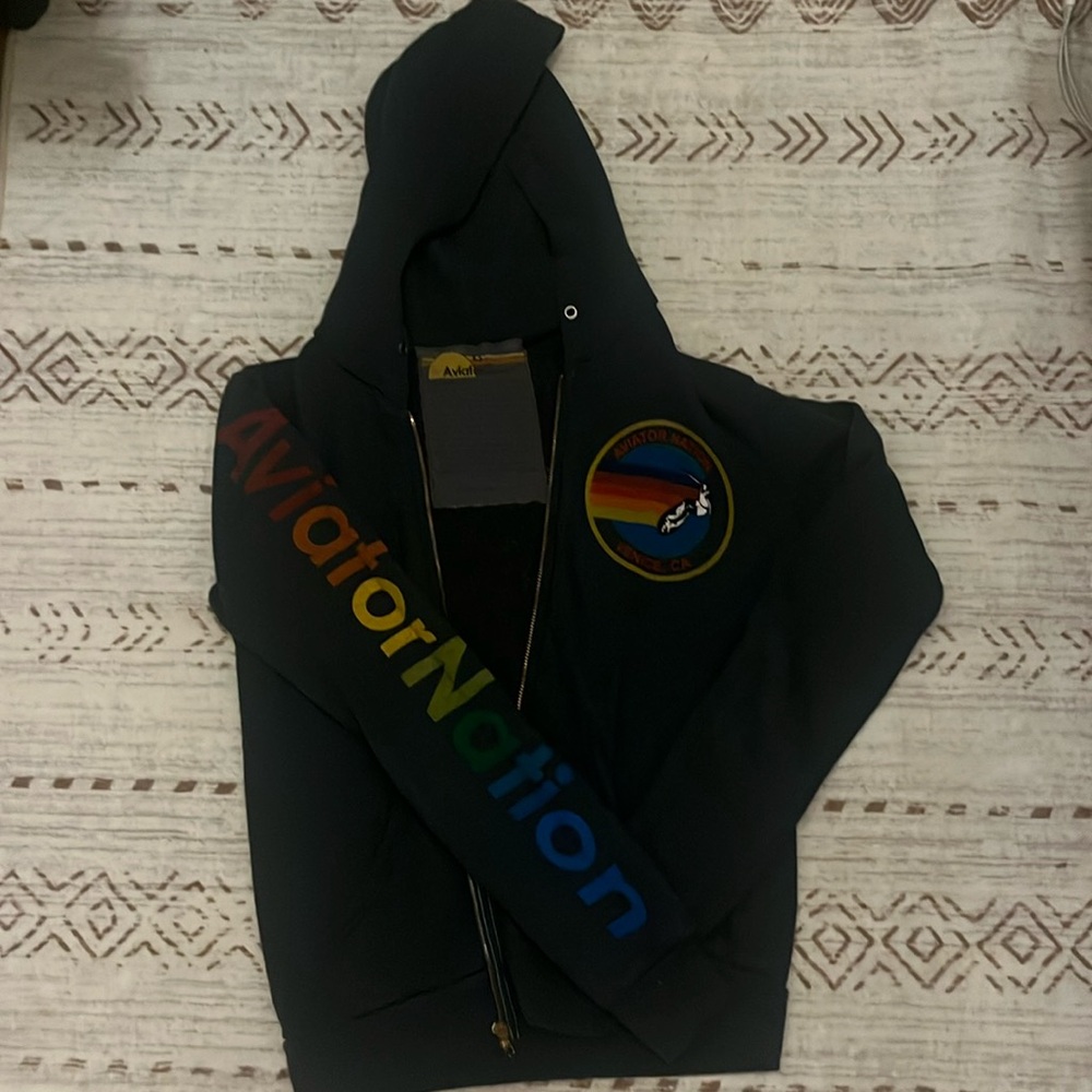 Aviator Nation Zip up, xs